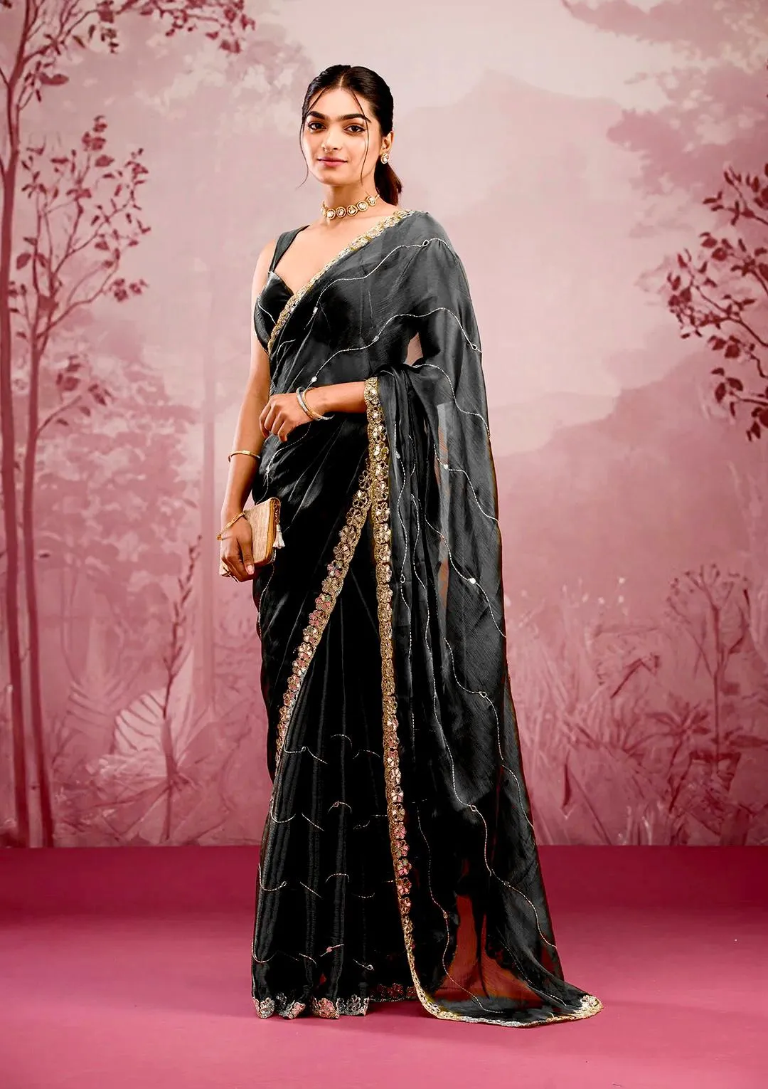 Buy Party wear saree from SK COLLECTION - Reseller Bazzar
